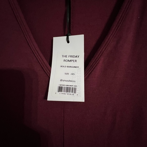 NWT Smash + Tess Friday Romper - Picture 2 of 2